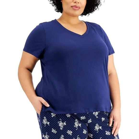 Charter Club Other - Charter Club V-Neck Sleep T-Shirt Medieval Blue XL